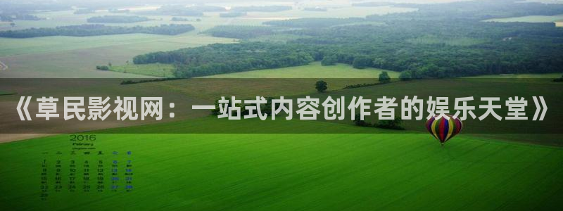 韩国影视推荐：《草民影视网：一站式内容创作者的娱乐天堂》