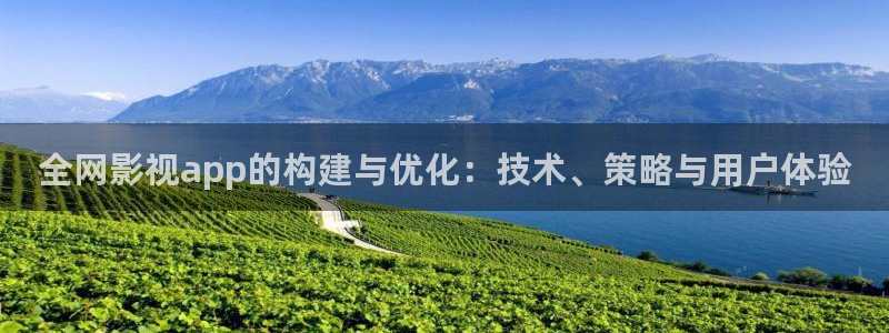 韩国影视免费观看：全网影视app的构建与优化：技术、策略与用户体验